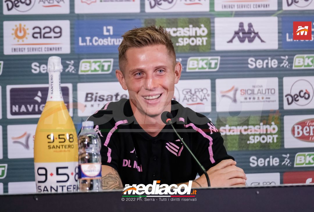 FOTO PALERMO, La conferenza stampa di presentazione di Luca Vido (Gallery) - immagine 22