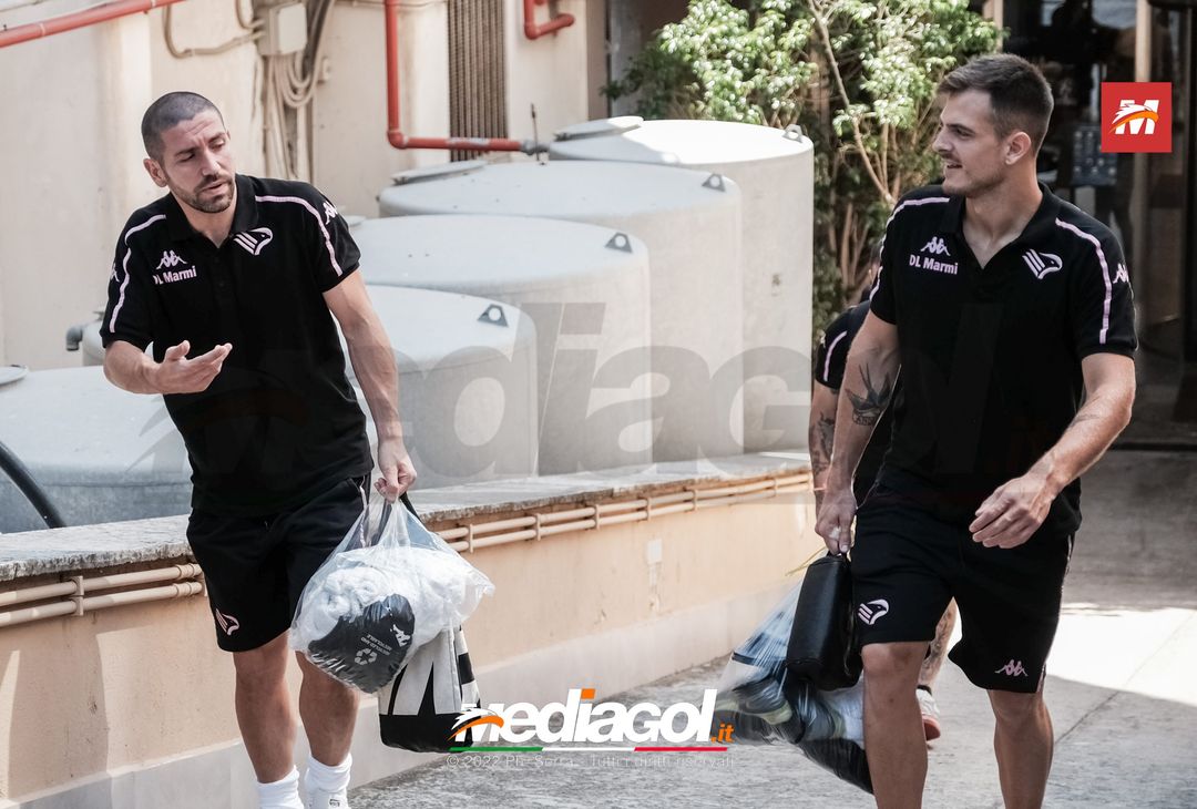 FOTO RITIRO PALERMO, la squadra di Baldini si allena in palestra (Gallery) - immagine 50