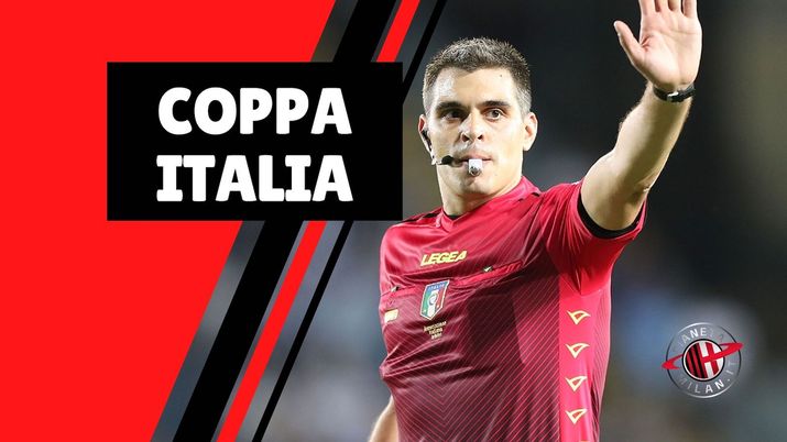 Simone Sozza arbitro Milan-Lazio Coppa Italia 2021-2022