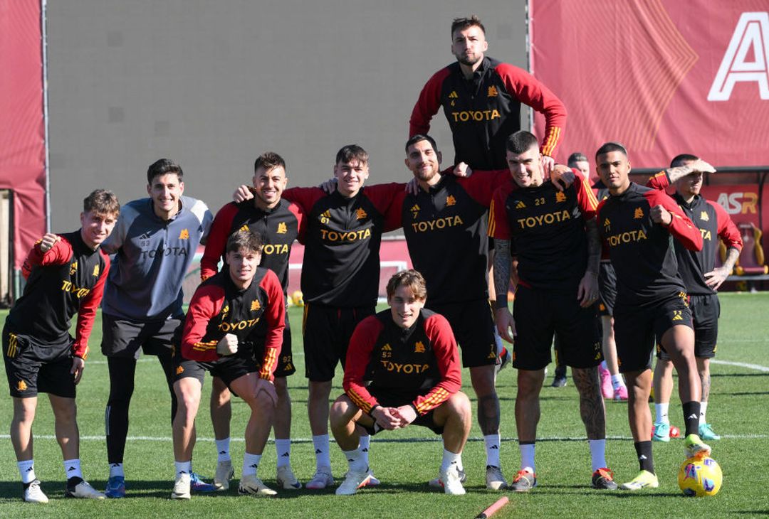 Roma, l’allenamento a due giorni dal Cagliari – FOTO GALLERY - immagine 19