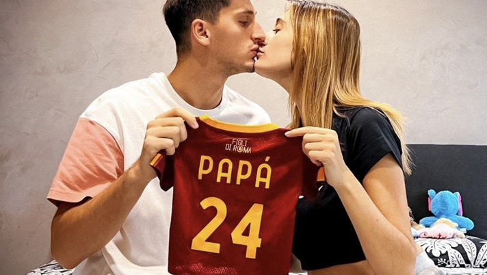 Roma, Kumbulla diventa papà: “Sei l’emozione più grande della nostra vita” - immagine 1