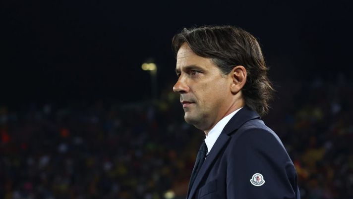 LECCE, ITALY - AUGUST 13: Head coach of Inter Simone Inzaghi during the Serie A match between US Lecce and FC Internazionale at Stadio Via del Mare on August 13, 2022 in Lecce, Italy. (Photo by Maurizio Lagana/Getty Images) Inzaghi: “Innervositi per quel fallo su Lautaro, dobbiamo capire perché ridotti al 95esimo” - immagine 1