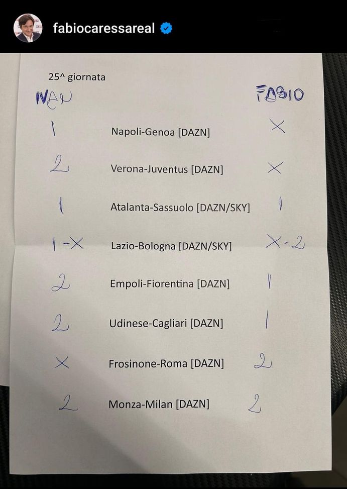 FOTO – Il pronostico di Fabio Caressa: “L’Empoli vincerà contro la Fiorentina”- immagine 2