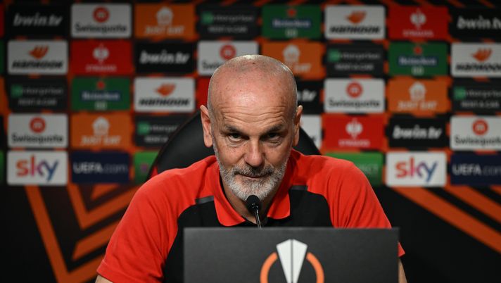 Stefano Pioli AC Milan conferenza stampa Europa League