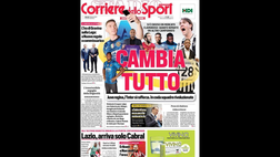 Prima Pagina, Corriere dello Sport: “Cambia tutto. Si è chiuso un mercato clamoroso”