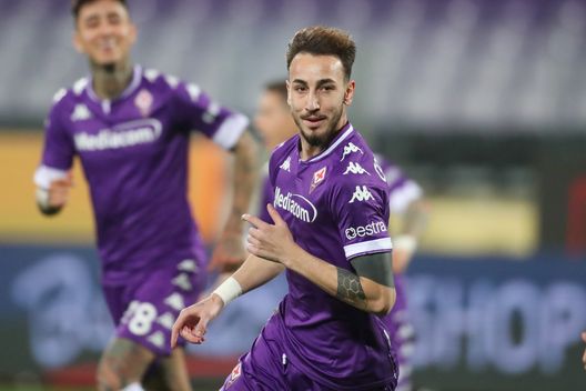 GERMOGLI PH: 19 FEBBRAIO 2021 FIRENZE STADIO ARTEMIO FRANCHI SERIE A FIORENTINA VS SPEZIA NELLA FOTO ESULTANZA GOL CASTROVILLI GERMOGLI PH: 19 FEBBRAIO 2021 FIRENZE STADIO ARTEMIO FRANCHI SERIE A FIORENTINA VS SPEZIA NELLA FOTO ESULTANZA GOL CASTROVILLI