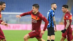 VIDEO Roma-Inter 2-2, Skriniar e Hakimi non bastano: gol e show all’Olimpico, guarda le immagini