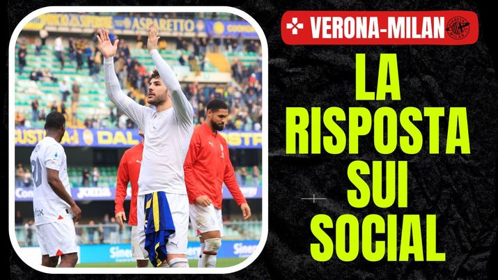 esultanza gol Theo Hernández AC Milan Verona-Milan 1-3 Serie A 2023-2024