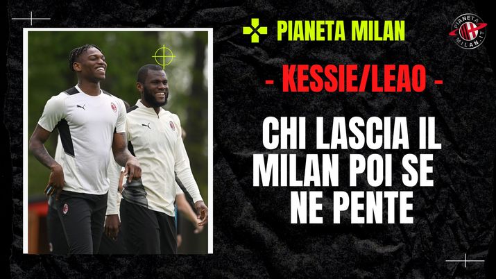 Rafael Leao Franck Kessie Milan