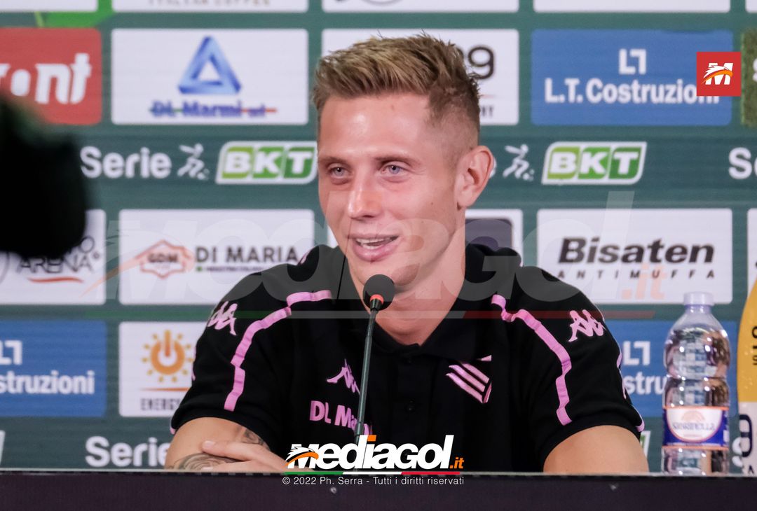 FOTO PALERMO, La conferenza stampa di presentazione di Luca Vido (Gallery) - immagine 19