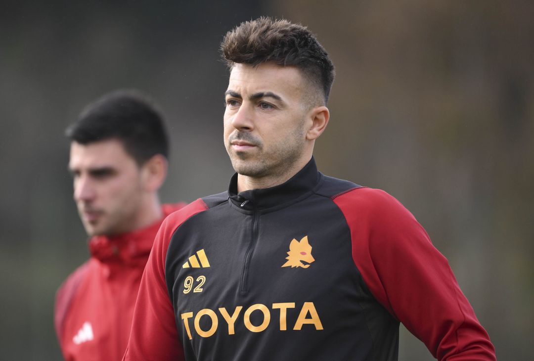 Roma, l’allenamento a due giorni dal derby di Coppa Italia – FOTOGALLERY - immagine 13