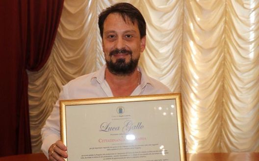 Luca Gallo: il presidente della Reggina cittadino onorario di Reggio Luca Gallo: il presidente della Reggina cittadino onorario di Reggio