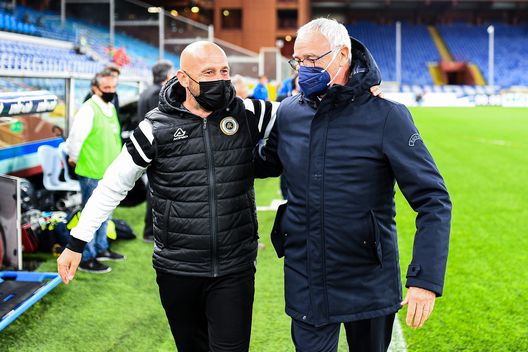 Vincenzo Italiano e Claudio Ranieri Vincenzo Italiano e Claudio Ranieri