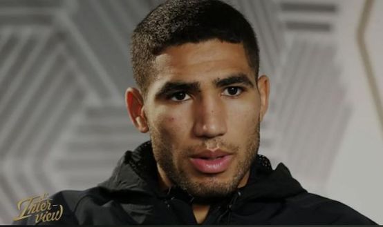 Hakimi intervistato da Telefoot (screenshoot video) Sequestrati 30 kg di hashish con l’effige di Achraf Hakimi: un arresto a Milano- immagine 2
