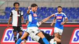 Napoli, a Verona Mertens con Insigne
