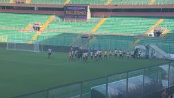 Video Palermo, Live dal Barbera: rosanero in campo accolti dagli applausi