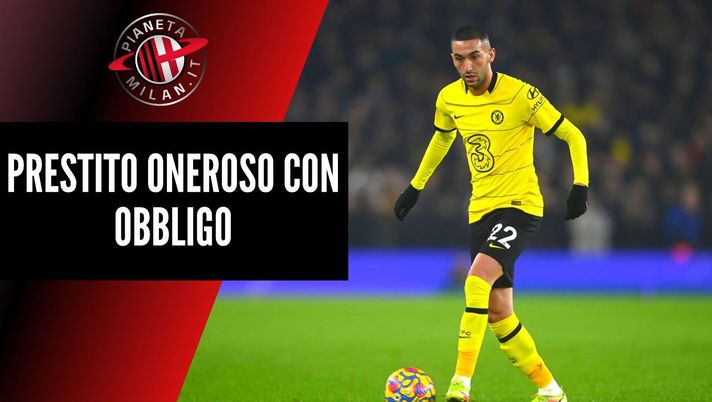 Hakim Ziyech, calciatore del Chelsea che interessa al Milan