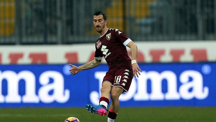 EMPOLI, ITALY - FEBRUARY 05: Mirko Valdifiori of FC Torino in action during the Serie A match between Empoli FC and FC Torino at Stadio Carlo Castellani on February 5, 2017 in Empoli, Italy.  (Photo by Gabriele Maltinti/Getty Images) 