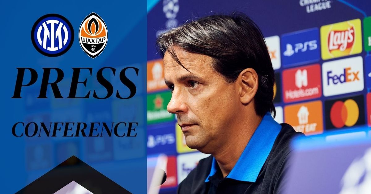 Inzaghi: “Tomorrow we want the first goal.  With Napoli great Inter.  De Vrij and Sanchez … “