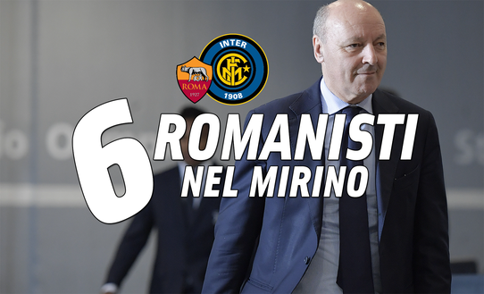 Inter News - Marotta pensa a sei romanisti Inter News - Marotta pensa a sei romanisti