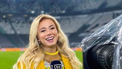 Diletta Leotta torna ‘in campo’ e aspetta i tifosi: “Felice di ricominciare. Spero di rivederci presto allo stadio”