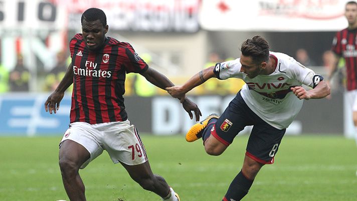 Franck Kessie durante Milan-Genoa (GettyImages) 
