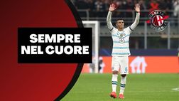 Milan-Chelsea 0-2, per Thiago Silva cori e applausi dei tifosi rossoneri