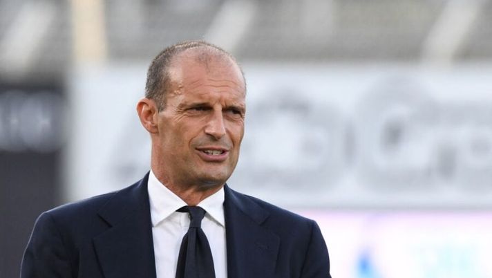 Juventus' Italian head coach Massimiliano Allegri attends the Italian Serie A football match between Spezia and Juventus on September 22, 2021 at the Alberto-Picco stadium in La Spezia. (Photo by ANDREAS SOLARO / AFP) (Photo by ANDREAS SOLARO/AFP via Getty Images) Juve, 0-4 con l’Atletico: top e flop. Allegri: “Serve più cattiveria! Gatti, Cuadrado, Bremer e Morata…”- immagine 1