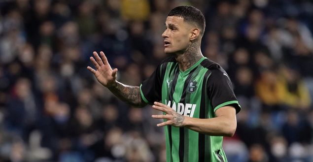 Gianluca Scamacca (attaccante Sassuolo) | Serie A News (Getty Images) Gianluca Scamacca Sassuolo