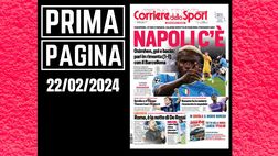 Prima pagina Corriere dello Sport: Rennes-Milan, strada in discesa per Pioli