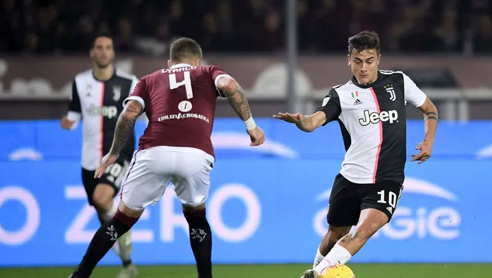 TURIN, ITALY - NOVEMBER 02: Juventus player Paulo DYbala during the Serie A match between Torino FC and Juventus at Stadio Olimpico di Torino on November 02, 2019 in Turin, Italy. (Photo by Daniele Badolato - Juventus FC/Juventus FC via Getty Images)