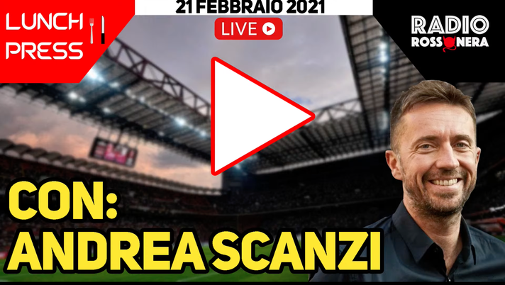 Andrea Scanzi Milan Radio Rossonera