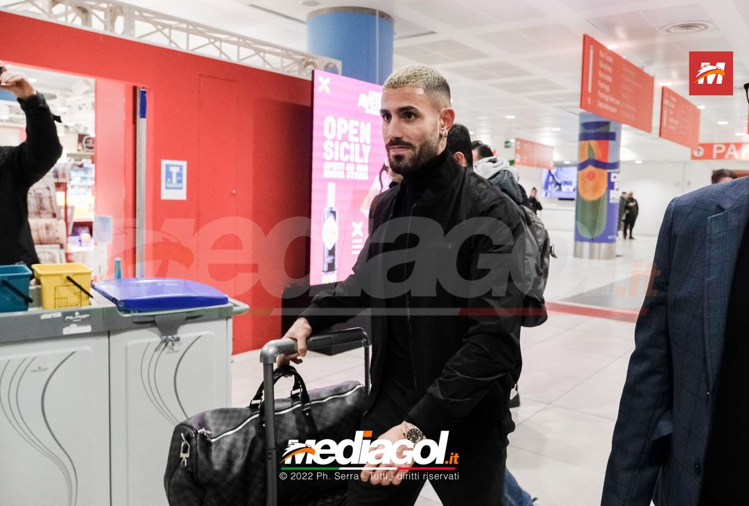 FOTO PALERMO, Tutino arriva all’aeroporto ‘Falcone e Borsellino’ di Palermo (Gallery) - immagine 23