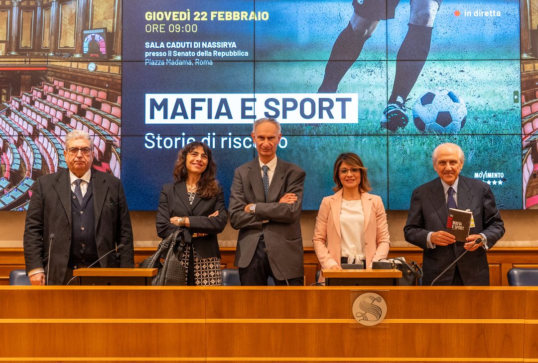 FOTO, presentazione libro al Senato “Mafia e Sport. Storie di riscatto”- immagine 1