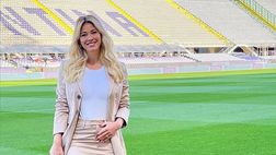 Diletta Leotta mostra l’outfit scelto per Fiorentina-Lazio: “In campo!”