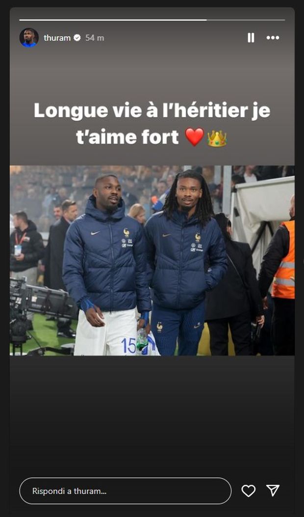 Thuram, messaggio d’affetto per il fratello che compie 23 anni- immagine 2