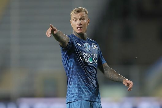 Ciciretti con la maglia dell'Empoli Ciciretti con la maglia dell'Empoli