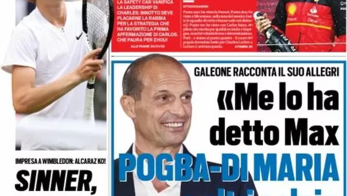 EDICOLA TS – Galeone: “Allegri sa che de Ligt può partire. Koulibaly e Bremer ideali” - immagine 1