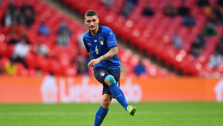 Marco Verratti centrocampista dell'Italia agli Europei 2021 | News (Getty Images)