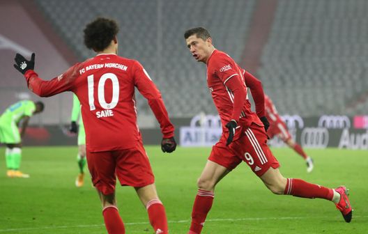 Lewandowski Sané (getty images) Lewandowski Sané