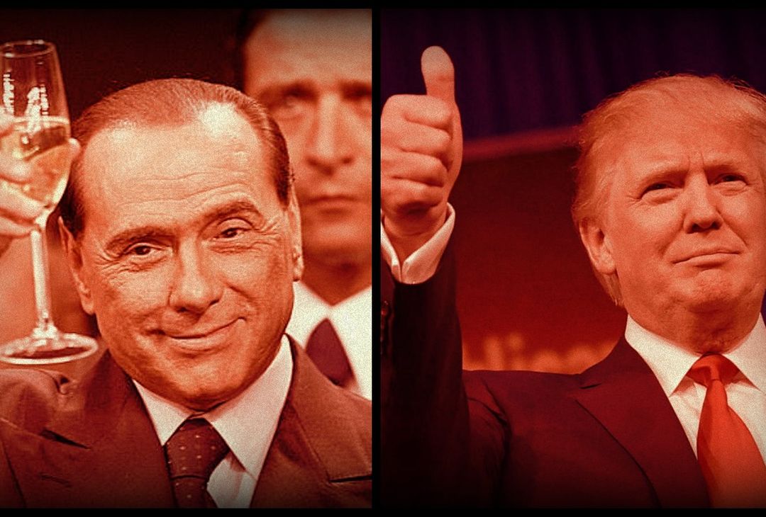  Silvio Berlusconi e Donald Trump (credits: The Establishment) 