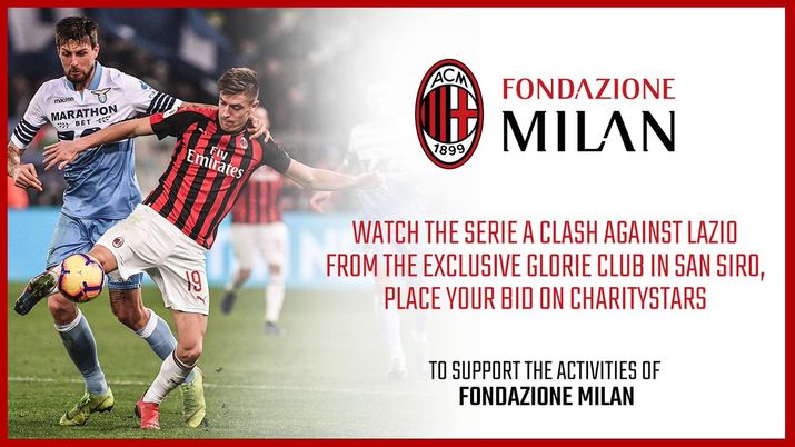 Asta benefica per Fondazione Milan, @acmilan 