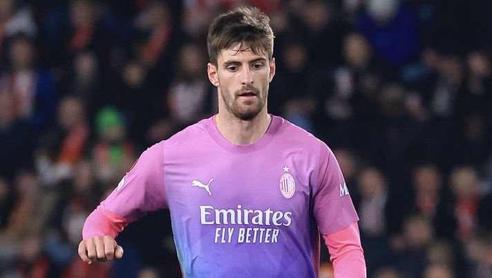 Matteo Gabbia AC Milan Slavia Praga-Milan 1-3 Europa League 2023-2024