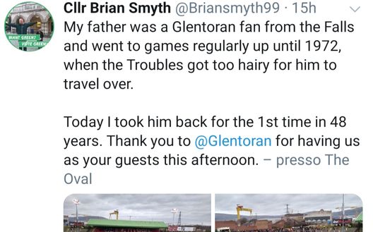 Noerth Belfast Derby: Glentoran-Cliftonville 0-2 