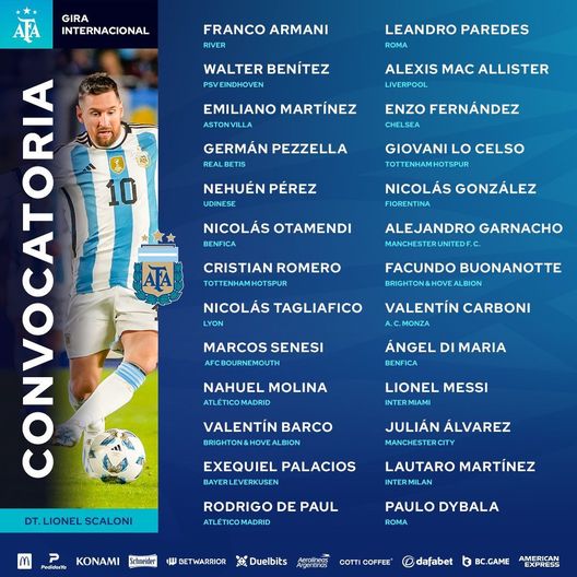 Argentina, i convocati di Scaloni per El Salvador e Costa Rica: ci sono Lautaro e Carboni- immagine 3