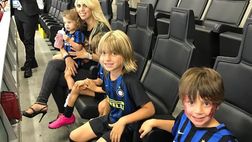 Al Meazza per Inter-Juve c’era tutta la famiglia Icardi. Pure Coco è nerazzurro