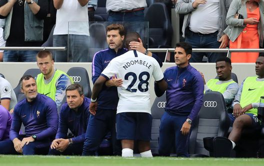 Ndombele Pochettino (getty images) Ndombele Pochettino (getty images)