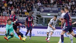 La Juventus non passa a Bologna: al Dall’Ara è 1-1