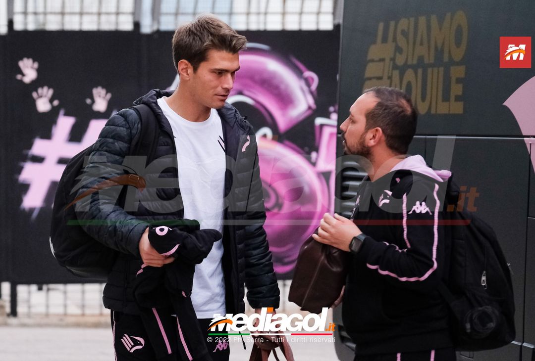 FOTO Spal-Palermo, i rosanero in partenza dallo stadio “Renzo Barbera” (Gallery) - immagine 22