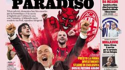 Prima Pagina, La Gazzetta dello Sport: “Nuovo Milan Paradiso. Ma l’Inter ci crede”